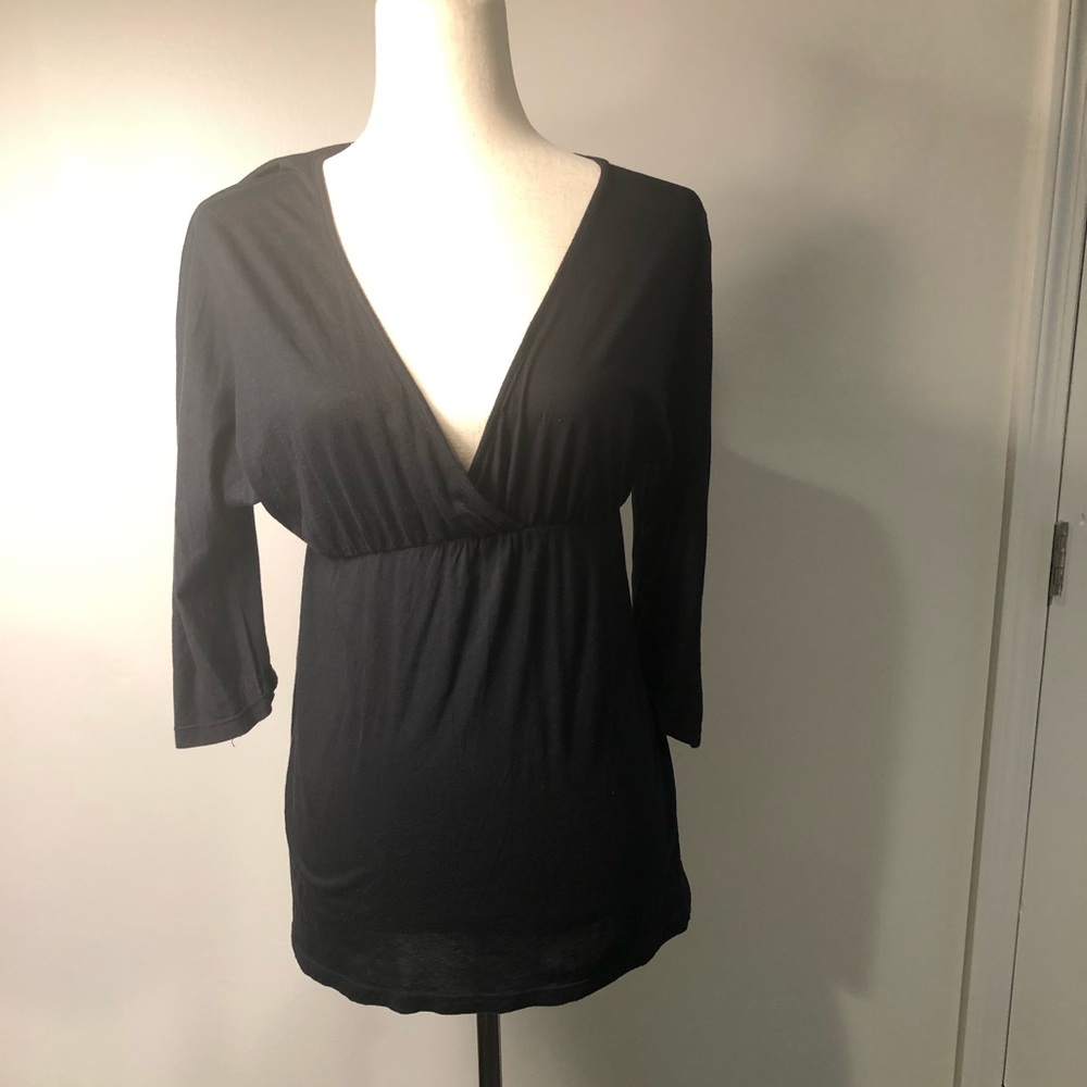 Splendid vintage large black Cotton top
